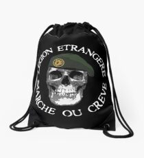 LEGION ETRANGERE - MARCHE OU CREVE Drawstring Bag