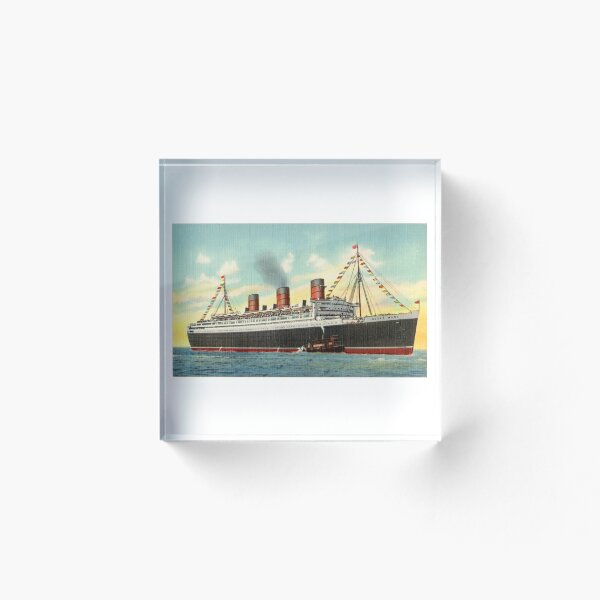 Aperçu de l'œuvre "Voyage Royal : La Légende du S.S. Queen Mary" créée et vendue par Mahilis.