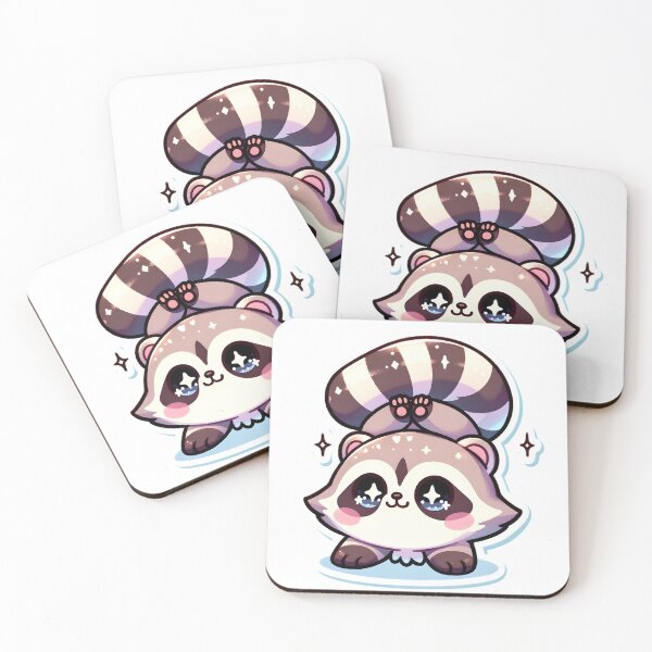 Item preview, Playful Racoon designed and sold by aurahealing.