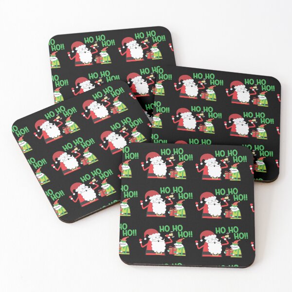 Item preview, Flork Clause and Elf at Christmas Ho Ho Ho designed and sold by DGVO.