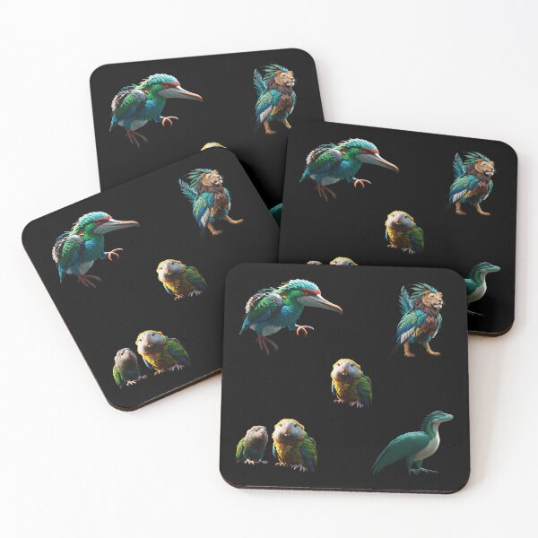 Item preview, Freak Collections of mutant quetzal perfect to decorate your house with adhesive paper designed and sold by Carlos Gudino.