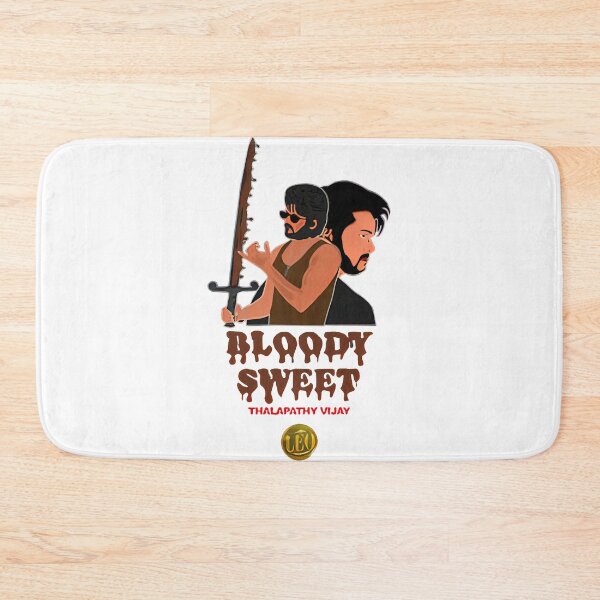 Item preview, Leo Bloody Sweet Thalapathy Vijay designed and sold by kareydiwanpro.