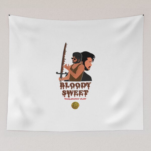 Item preview, Leo Bloody Sweet Thalapathy Vijay designed and sold by kareydiwanpro.