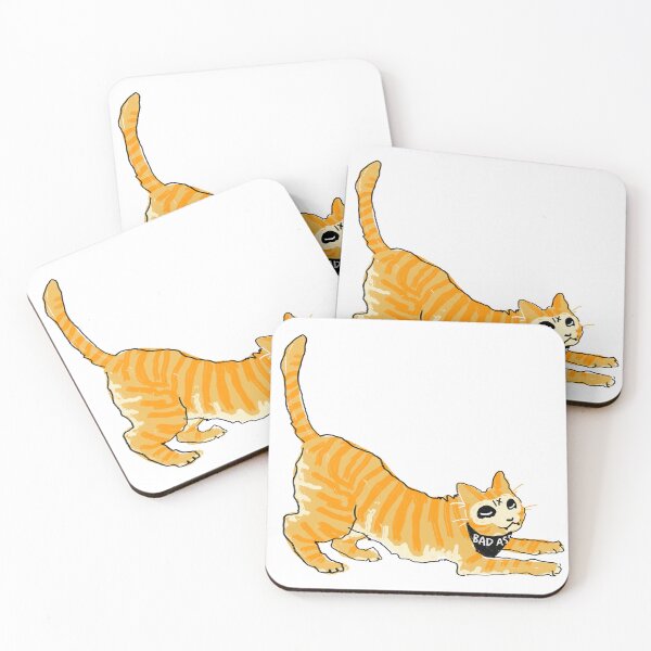 Item preview, The Locked Tomb - Gideon Stretching Cat designed and sold by rainie-png.