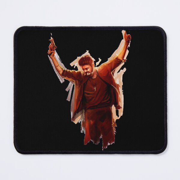 Item preview, Leo Thalapathy Vijay Painting 2023 designed and sold by kareydiwanpro.