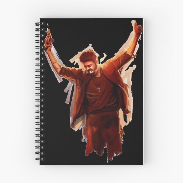 Item preview, Leo Thalapathy Vijay Painting 2023 designed and sold by kareydiwanpro.