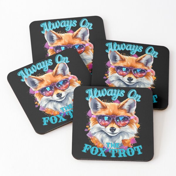 Item preview, Always On The Fox Trot. fox face designed and sold by FoxVibes.