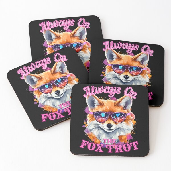 Item preview, Always On The Fox Trot. cool fox designed and sold by FoxVibes.