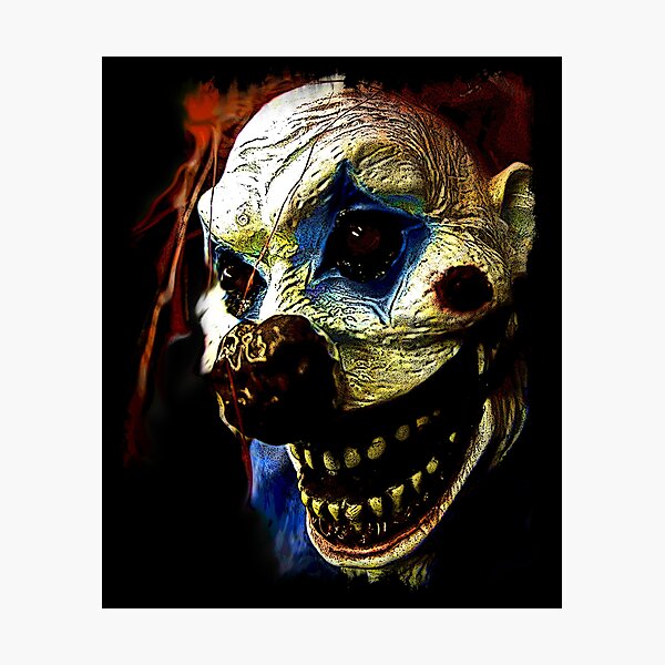 Item preview, Evil Killer Clown Art For Halloween designed and sold by gorillamerch.