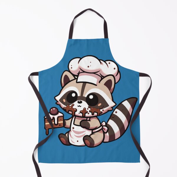 Item preview, A cute and Messy Chibi Style Raccoon Chef designed and sold by ScroggMcGoose.