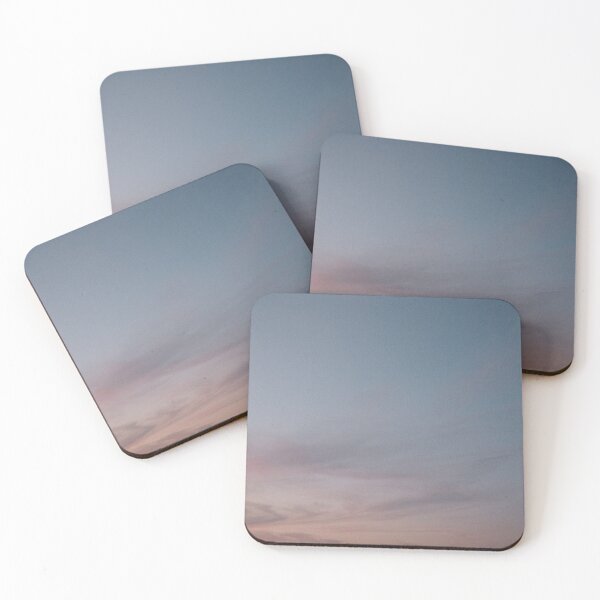 Item preview, Wispy Sunset Clouds Blue and Pink designed and sold by Amanda Creamer.