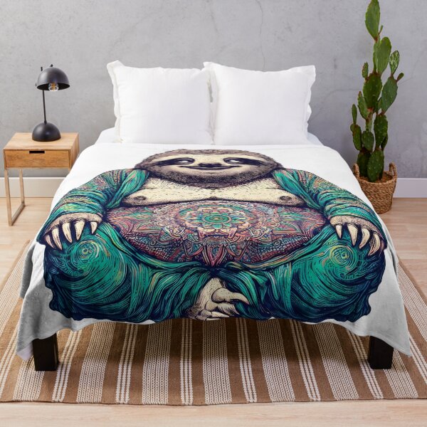 Item preview, Sloth buddha designed and sold by Psilosybart.