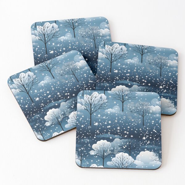Item preview, Snowflakes/Snow 30 designed and sold by DigitalPatternx.