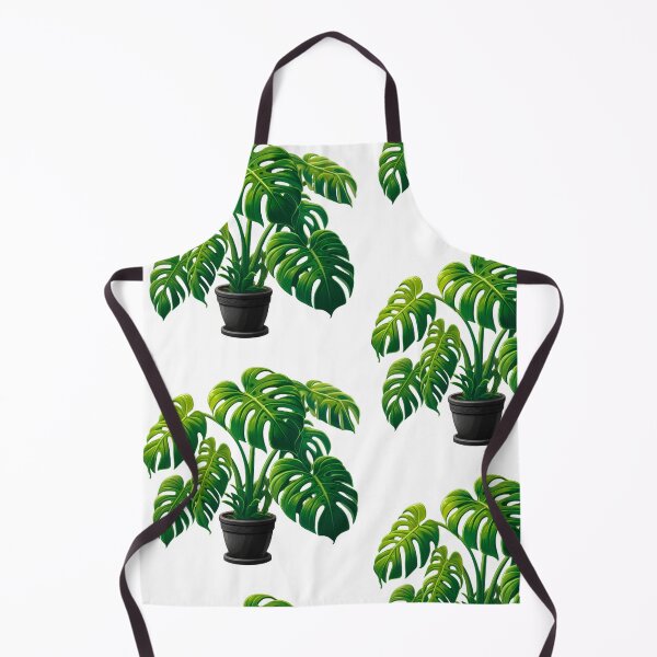 Item preview, Monstera Deliciosa, Potted Houseplant in Black Pot - No Outline designed and sold by Star-Fragment.