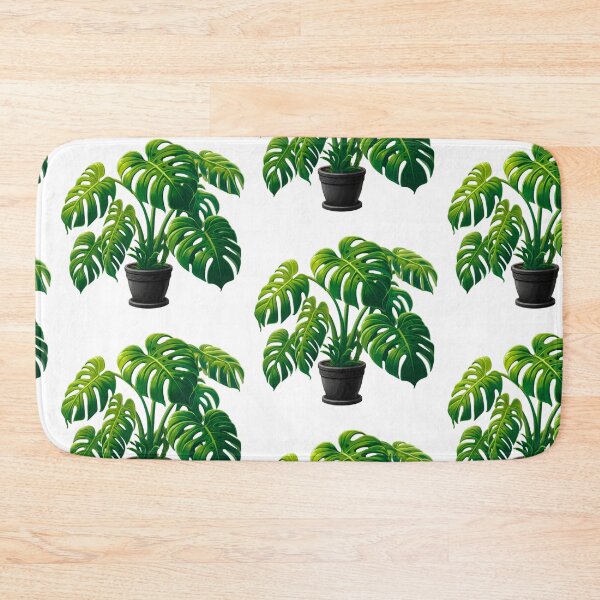 Item preview, Monstera Deliciosa, Potted Houseplant in Black Pot - No Outline designed and sold by Star-Fragment.
