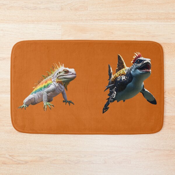 Item preview, Package of mutant roosters and iguanas perfect to decorate a crazy home designed and sold by Carlos Gudino.