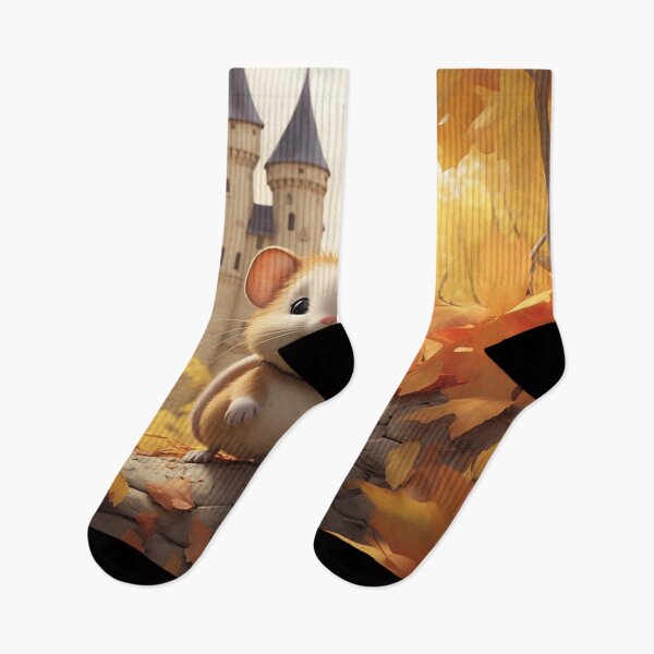 Item preview, Castle Adventures: Hamster's Enchanting Journey in Warm Hues designed and sold by PaintbrushPlace.