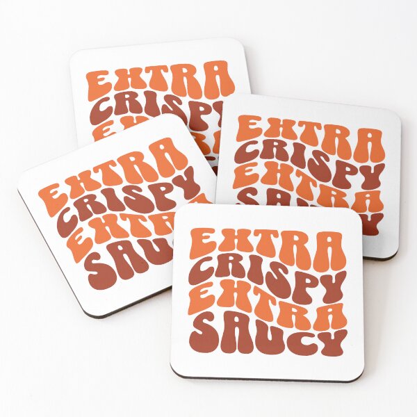 Item preview, Chicken Wings Extra Crispy Extra Saucy designed and sold by lizardisland.