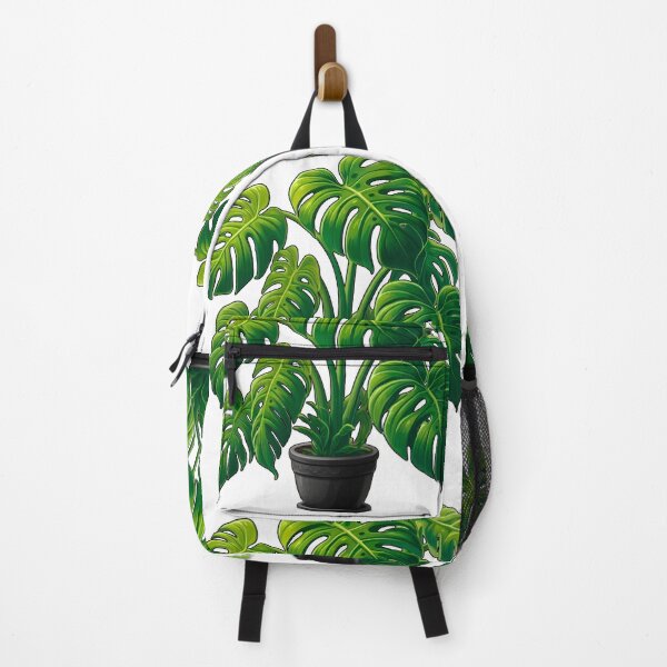 Item preview, Monstera Deliciosa, Potted Houseplant in Black Pot - Black Outline designed and sold by Star-Fragment.