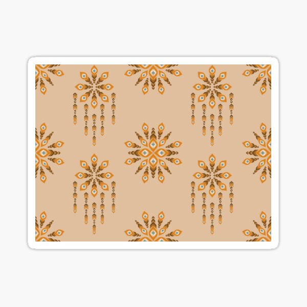 Item preview, Wave of flowers tribal style  designed and sold by Muemai88.