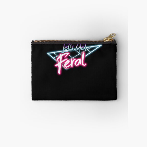 Item preview, Let's Get Feral Retro 80's Funny Wild Feral Retro Feral Gear designed and sold by DynamicDesign.