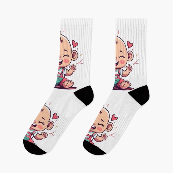 Item preview, child sitting laughing designed and sold by SabyDigitalArt.