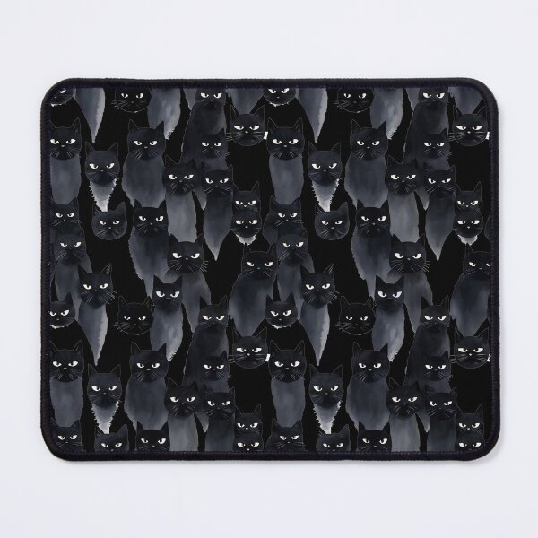 Item preview, Midnight Purr-spective: A Mysterious Coalition of Black Bat Cats designed and sold by 21 Tulips.