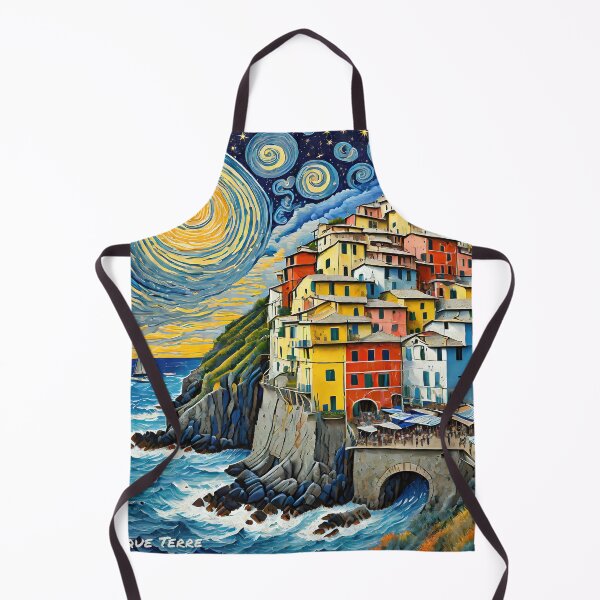 Item preview, Starry Night Cinque Terre designed and sold by travelwitheric.