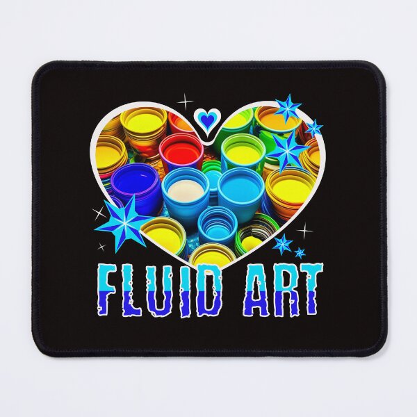 Item preview, I Love Fluid Art designed and sold by TempoTees.
