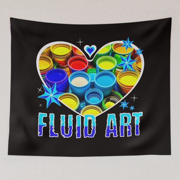 Item preview, I Love Fluid Art designed and sold by TempoTees.