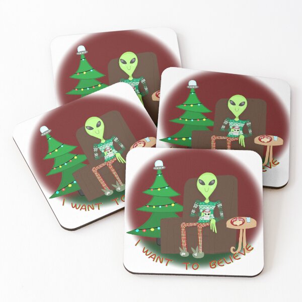 Item preview, Christmas Alien designed and sold by Jupiterthesloth.