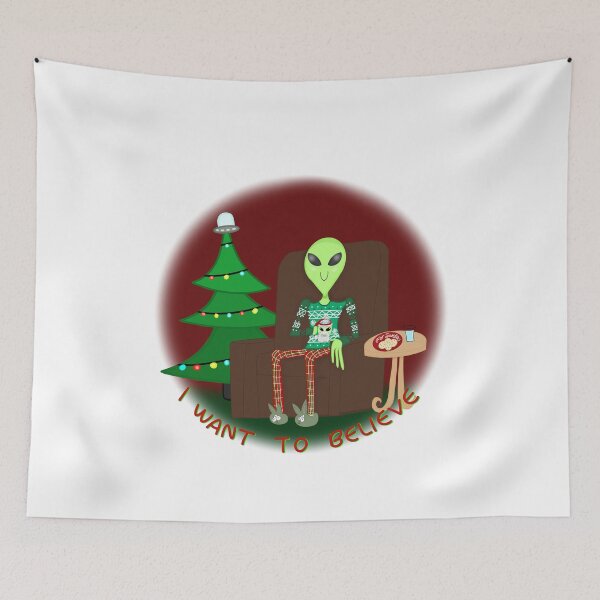 Item preview, Christmas Alien designed and sold by Jupiterthesloth.