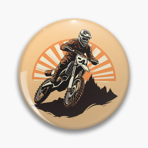 Item preview, Orange Moto Cross Dirt Bike Enduro Rider designed and sold by meganohm.
