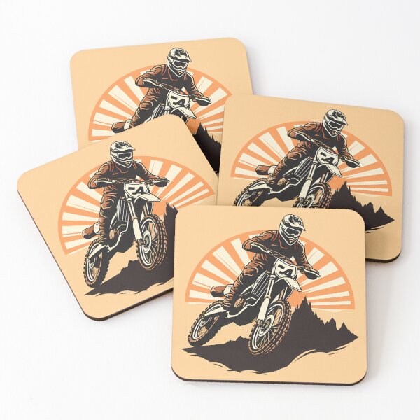 Item preview, Orange Moto Cross Dirt Bike Enduro Rider designed and sold by meganohm.