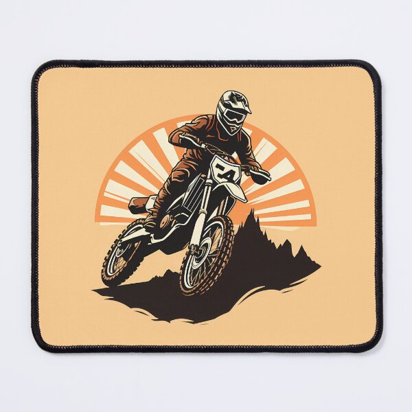 Item preview, Orange Moto Cross Dirt Bike Enduro Rider designed and sold by meganohm.