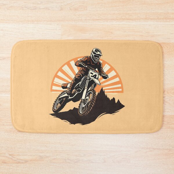 Item preview, Orange Moto Cross Dirt Bike Enduro Rider designed and sold by meganohm.