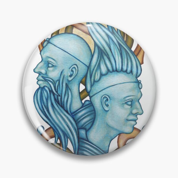Item preview, Gemini Twins, Castor and Pollux designed and sold by Valerie Anderson Art.
