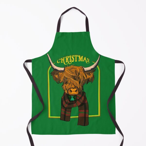 Item preview, Business Highland Cow With Christmas Text designed and sold by I Am Cuta.