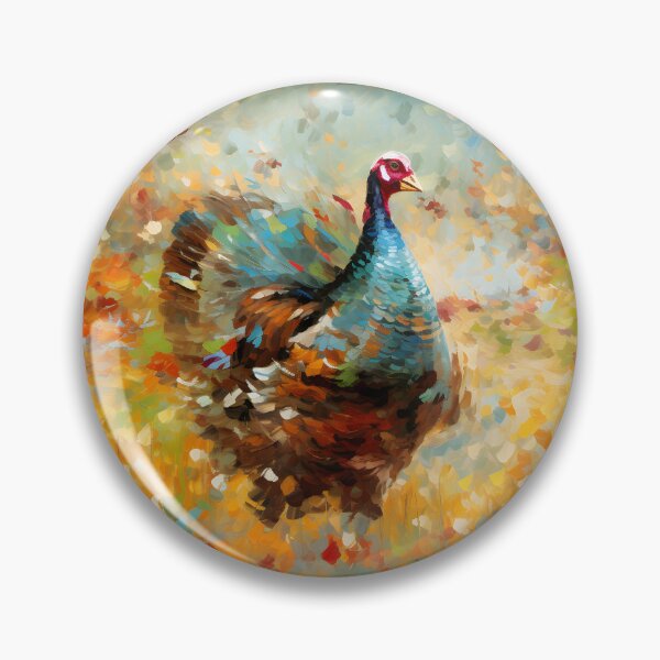 Item preview, Impressionist Thanksgiving Turkey designed and sold by Slavyan.
