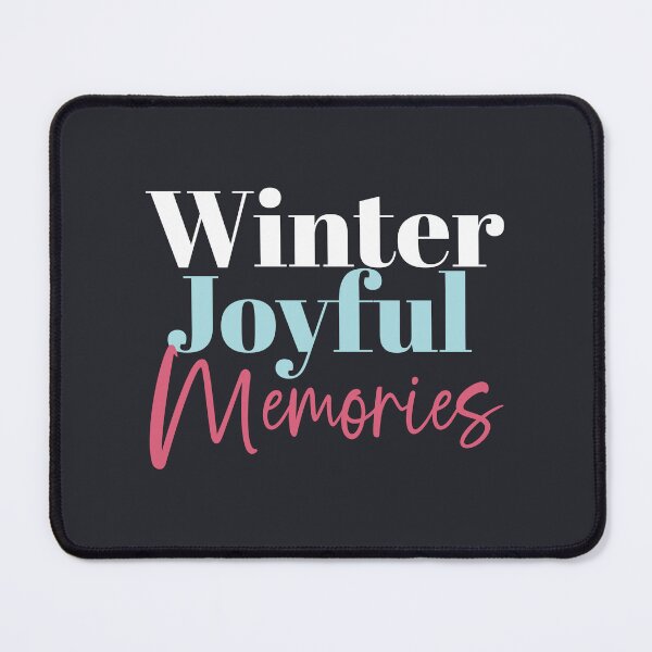 Item preview, Winter Joyful Memories: Festive Holiday Quotes II designed and sold by FlinArt.