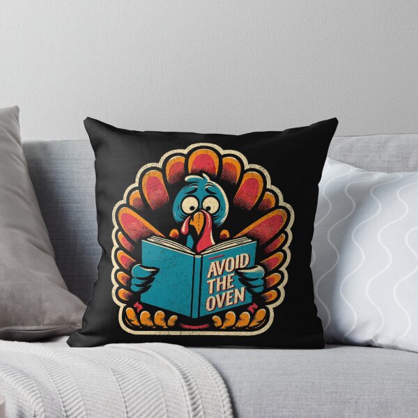 Aperçu de l'œuvre Guide de la Turquie pour éviter le four à Thanksgiving créée et vendue par AmorcitoDesigns.