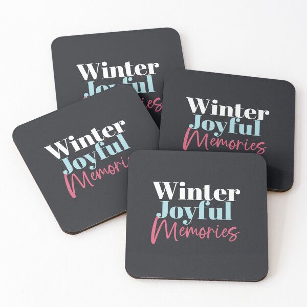 Item preview, Winter Joyful Memories: Festive Holiday Quotes II designed and sold by FlinArt.