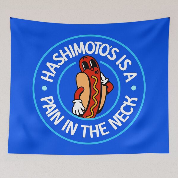 Item preview, Hashimoto's Is A Pain In The Neck! - Hashimoto's Disease designed and sold by Picket Club.