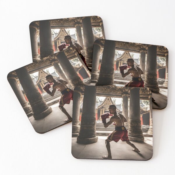 Item preview, Muay Thai in Thai Temple designed and sold by AsianStyle2020.
