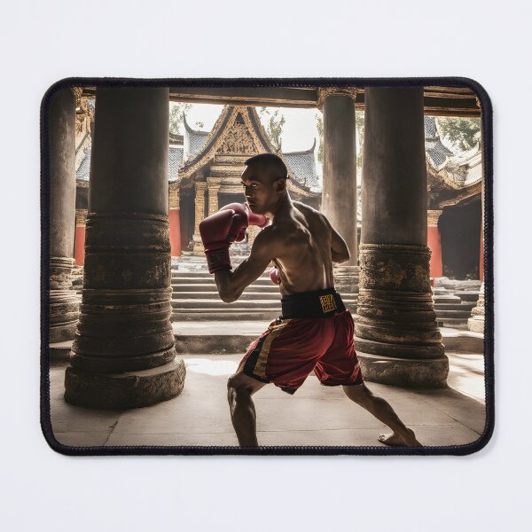 Item preview, Muay Thai in Thai Temple designed and sold by AsianStyle2020.