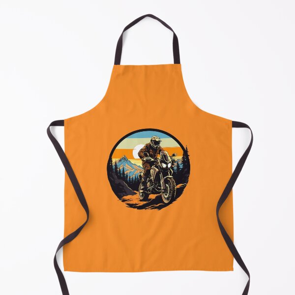 Item preview, Adventure Rider on a Enduro Dirt Bike Moto Cross Style designed and sold by meganohm.