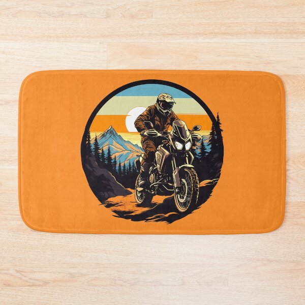 Item preview, Adventure Rider on a Enduro Dirt Bike Moto Cross Style designed and sold by meganohm.