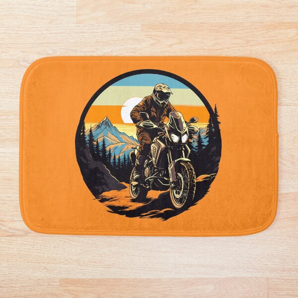 Item preview, Adventure Rider on a Enduro Dirt Bike Moto Cross Style designed and sold by meganohm.