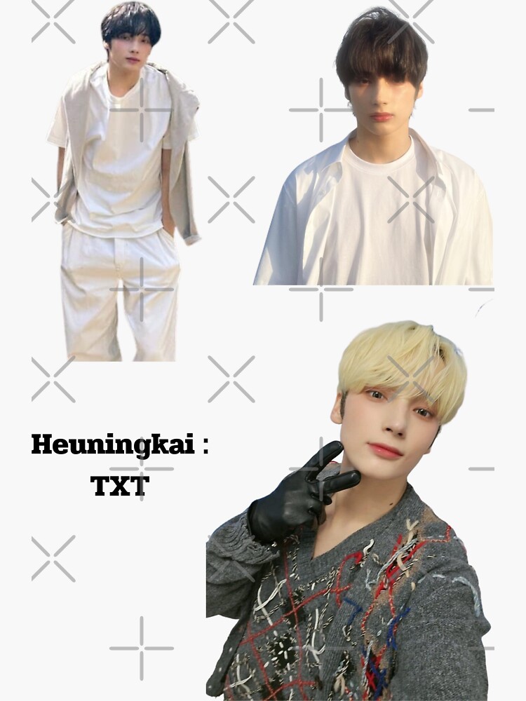 Thumbnail 3 von 3, Sticker, Huening Kai TXT designt und verkauft von jaofnn.
