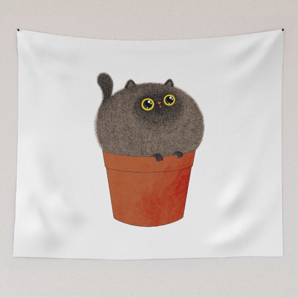 Item preview, Cattus (cat x cactus) designed and sold by Quilimo Studio.